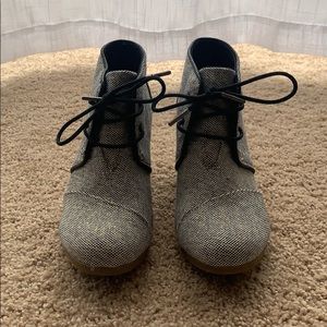 TOMS Wedge Boots